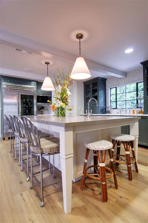 The shelves are wide and spacious and the drawers are roomy. Beautiful Kitchen Island Tips | Contemporary kitchen ...