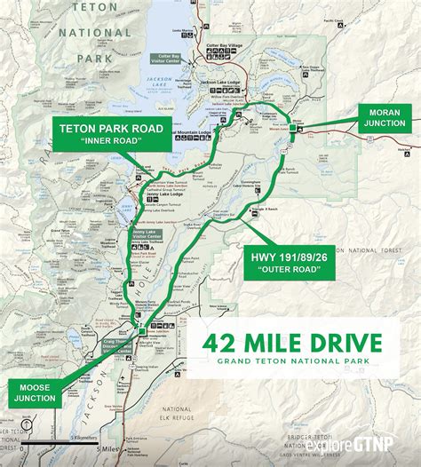 Drive Grand Teton's 42 Mile Scenic Drive - Explore GTNP in 2021 | Grand