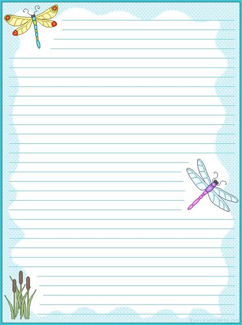Stationary Free Printables Free Printable Stationery Writing Paper