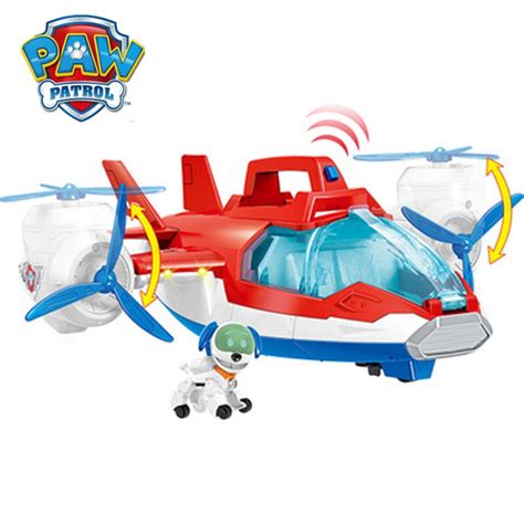 Paw Patrol Toys Set Air Patrol Rescue Aircraft Yacht Ryder Captain