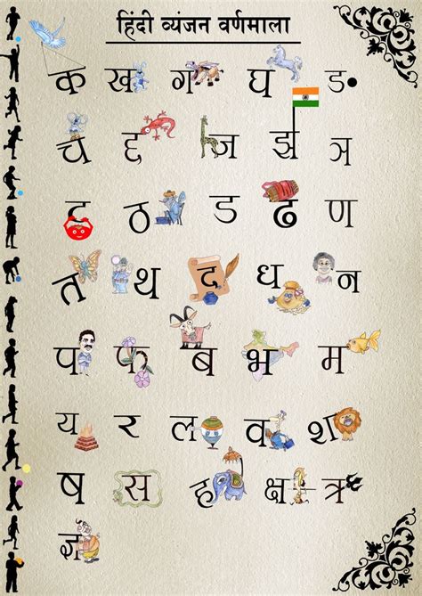 Marathi Alphabet Chart Sportsxaser