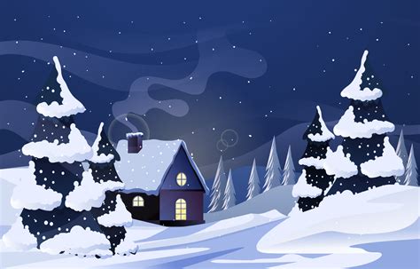 Winter Wonderland Background Concept 3702873 Vector Art At Vecteezy