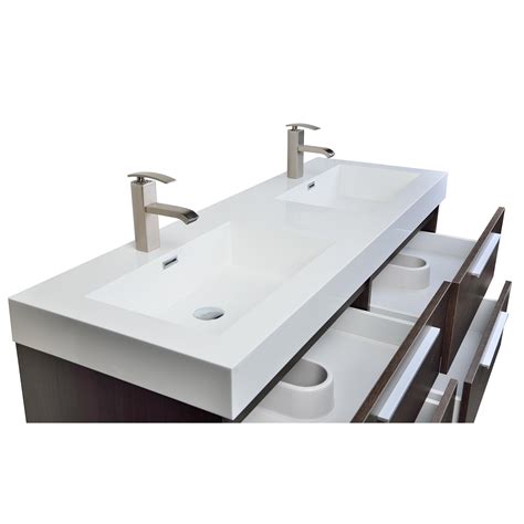 59 inch bathroom vanities javascript seems to be disabled in your browser. Buy 54 Inch Modern Double-sink Vanity Set with Drawers ...