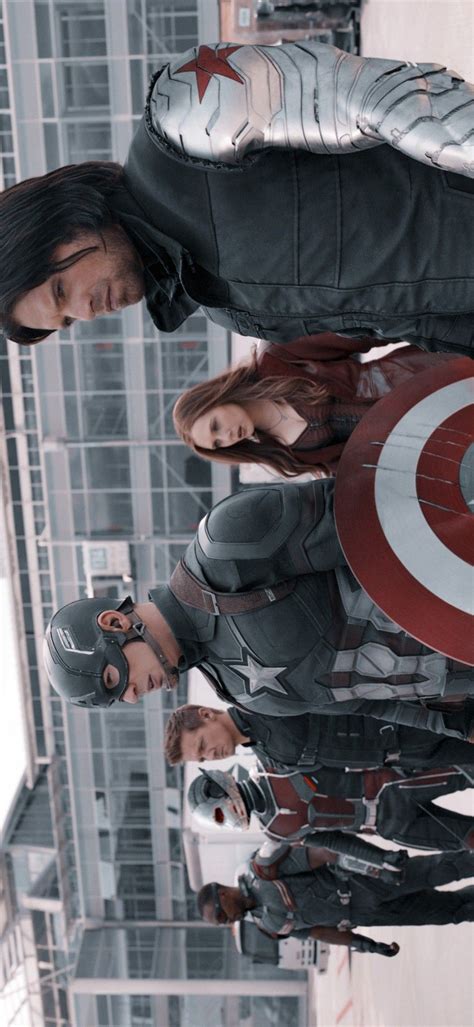 Captain America Civil War Team Cap Wallpaper Marvel Superheroes