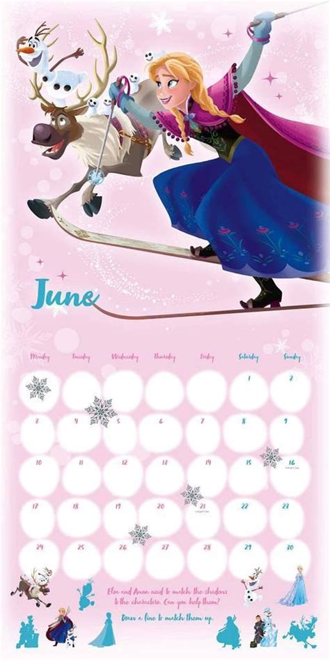 Officiële Disney Frozen Kalender 2019
