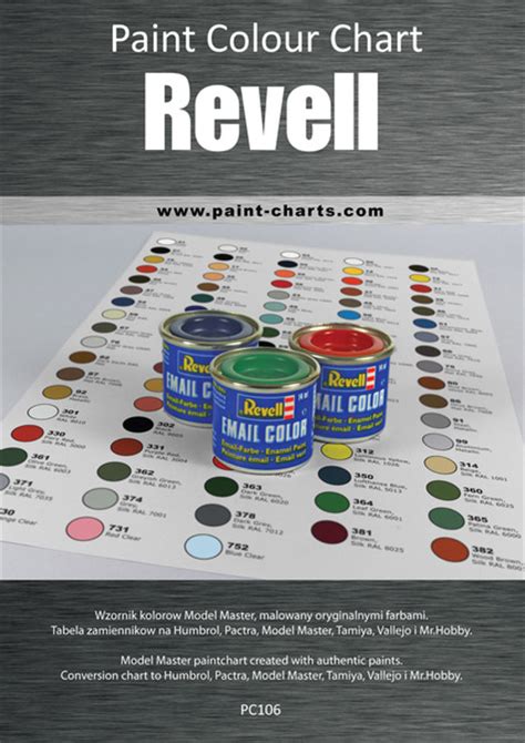 Revell Enamel Paint Colour Chart A Visual Reference Of Charts Chart