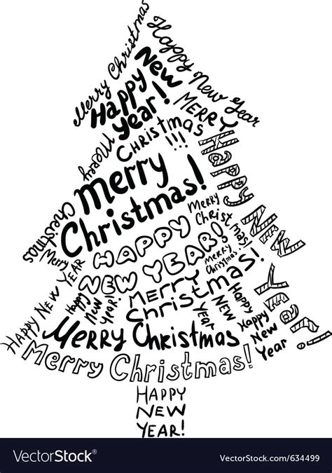 Browse our christmas tree images, graphics, and designs from +79.322 free vectors graphics. Silhouette christmas tree Royalty Free Vector Image