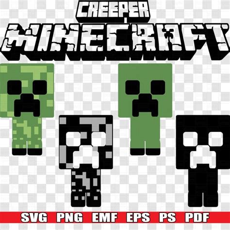 Minecraft Creeper Svg Free