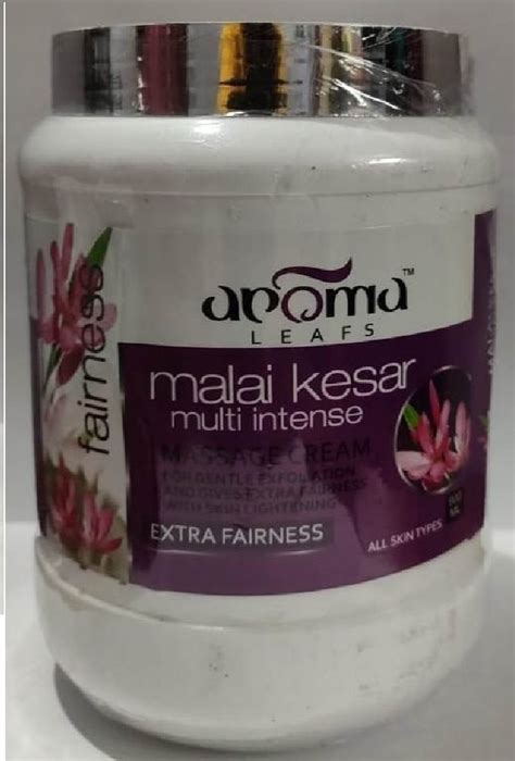 Aroma Leaf Malai Kesar Multi Intense Massage Cream Jar Packaging Size 900 Ml At Best Price In