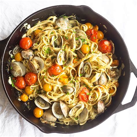 Maybe you would like to learn more about one of these? Simple Garlic Clams and Breadcrumb Pasta | Clam pasta ...