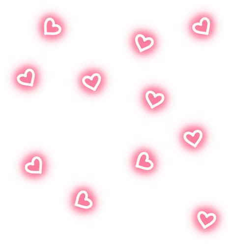 Hearts Heart Neon Sticker By 🥘🥟