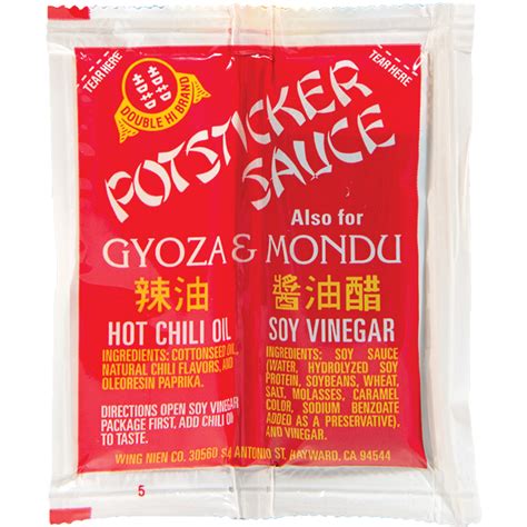 Double Hi Potsticker Sauce Packets Food Service International