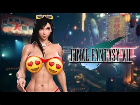 Tifa Looking Extremely Gorgeous Final Fantasy Remake Mods Youtube