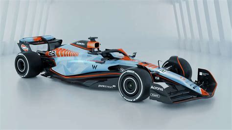 2023 F1 Cars And Liveries Williams To Run Fan Picked Gulf Livery In