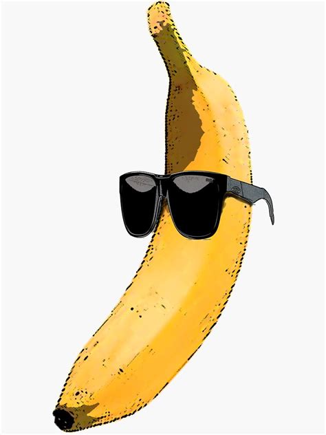 Cool Banana Sticker For Sale By Gibbo666 Redbubble