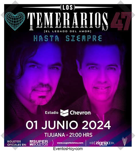 Los Temerarios En Tijuana 2024 ️