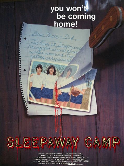 Sleepaway Camp Re Edit Poster Sleepaway Camp Horror Movie Art