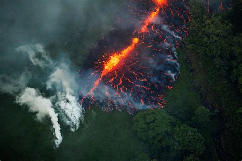Hawaiis Kilauea ﻿화산 폭발