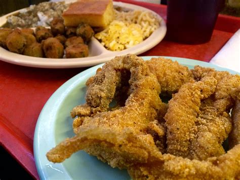 Flathead differ greatly in appearance from most other catfish species. Bite and Booze: A Little Soul in the Old Heart of Baton Rouge: Dominique's Stockyard Café