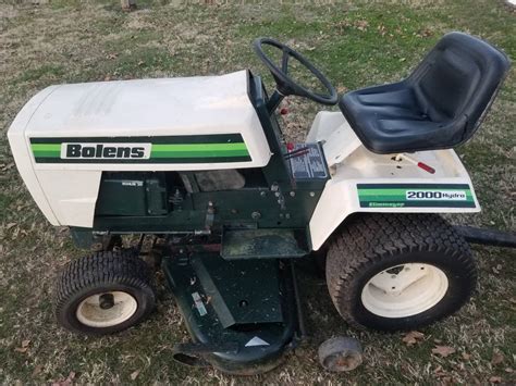Bolens 2000 Riding Lawn Mower With Trailer Ronmowers