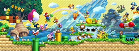 New Super Mario Bros U Deluxe Wallpaper By Joshuat1306 On Deviantart