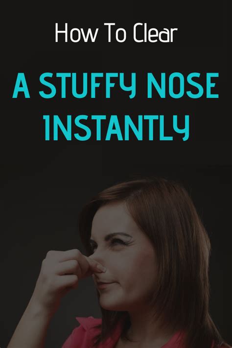 Often a companion of cold, flu, and allergic reactions. How To Clear A Stuffy Nose Instantly: You Should Try This ...