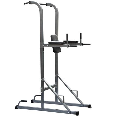 Soozier Power Tower W Dip Station And Pull Up Bar