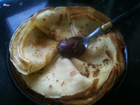 La crepe sans farine mais avec maizena