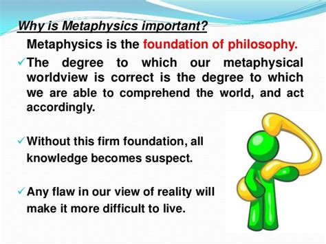 2 Major Fields Of Philosophy Metaphysics And Epistemology Only