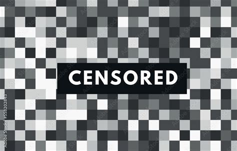 Vetor De Censor Blur Effect Texture Isolated Blurry Pixel Color Censorship Element Naked Pixel