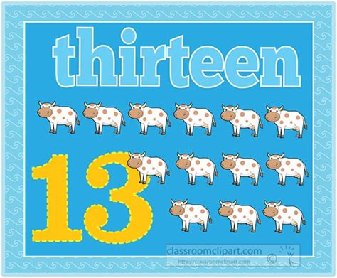 Clipart Numbers 13 Free Transparent Png Download Pngkey Clip Art