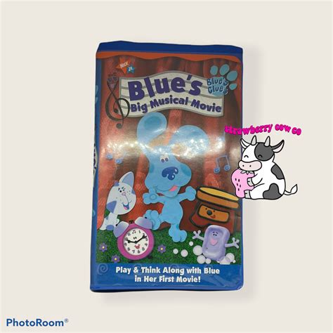 Blues Clues Blues Big Musical Movie Vhs 2000 Ebay