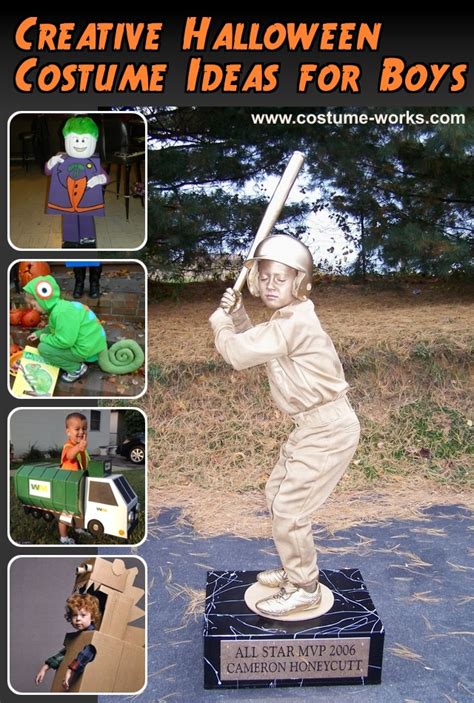 A peek at the fun: 30 Creative Halloween Costume Ideas for Boys