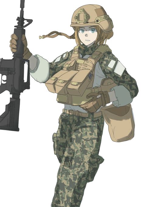 Army Anime Táctical Anime En 2019 Anime Warrior Anime Military Y