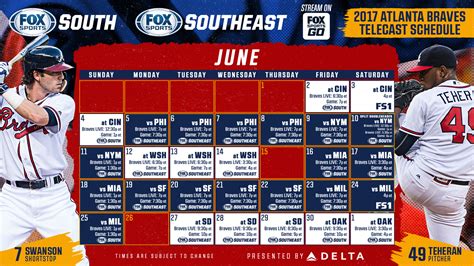 16 blockbuster movies to watch at home while theaters are closed. Atlanta Braves TV Schedule: June | FOX Sports