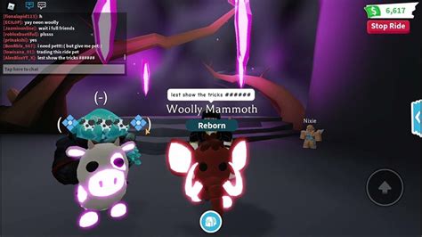 Making Neon Woolly Mammoth In Adopt Me Youtube