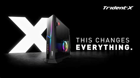 Msi Trident X A Slim And Super Powerful Gaming Pc