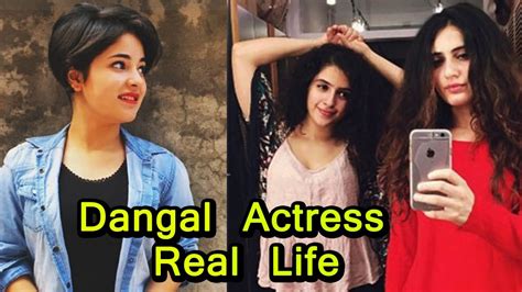 Dangal Actress In Real Life You Wont Believe Youtube