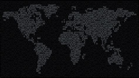 Programming World Map Wallpaper Wallpapers For Tech