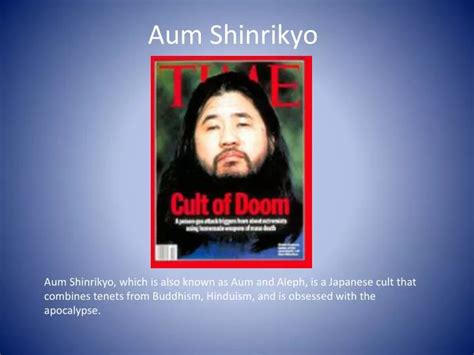 Ppt Aum Shinrikyo Powerpoint Presentation Free Download Id2374025