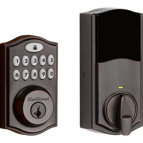 Check spelling or type a new query. Kwikset SmartCode 914 Venetian Bronze Single-Cylinder ...