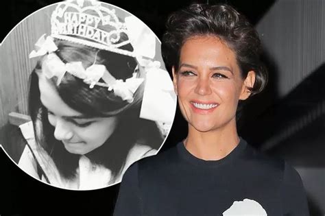 Katie Holmes Shares Picture Of Mini Me Daughter Suri Cruise Celebrating Her 12th Birthday