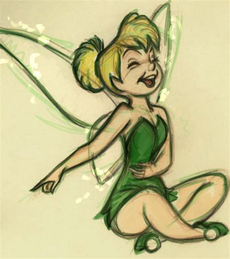 Tinkerbell By Tinkerdanni On Deviantart Disney Drawings Disney Art