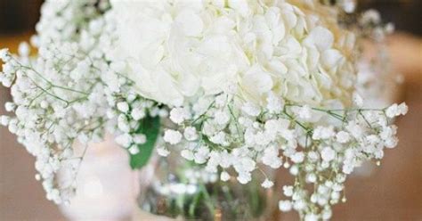Burlap Lace Centerpiece Effortless White Flowers Like