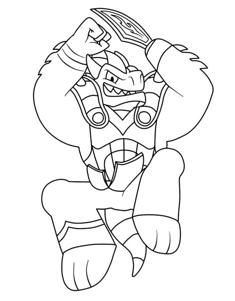 Print Goo Jit Zu Coloring Page - Free Printable Coloring Pages for Kids