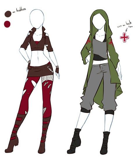 You cannot deliver good character drawing without proper implementation of clothing. Rika-dono | Character outfits, Drawing clothes, Anime outfits