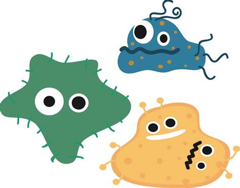 Bacteria Cartoon Puzzles And Answers Nitrogen Vector Graphics Olaf