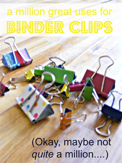 A Million Great Uses For Binder Clips The Complete Guide To Imperfect
