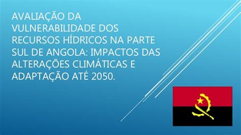 20190906 Dw Debate As Alterações Climáticas Em Angola