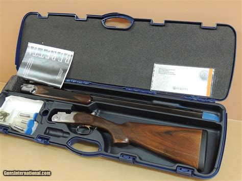 Beretta hard leather case for standard beretta shotguns. BERETTA 686 SILVER PIGEON I .410 OVER UNDER SHOTGUN IN ...